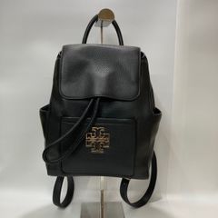 ★-37 TORY BURCH トリーバーチ リュックサック レザー A4収納可能 紐で閉めるタイプ レディース バッグ