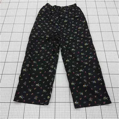◇ ⊂ SM2 サマンサ モスモス 小花柄 イージーパンツ サイズF ブラック系 レディース E  【1509180010872】