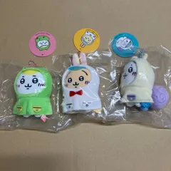 【新品】ちいかわ　雨の日ぷちミニマスコット うさぎ・ハチワレ・ちいかわ　セット