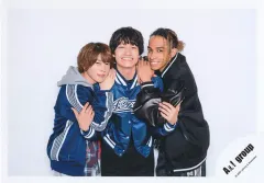 【中古】生写真(ジャニーズ) Aぇ! group/末澤誠也・草間リチャード敬太・佐野晶哉/横型・上半身/オリジナルグッズ2022オリジナルフォト/公式生写真