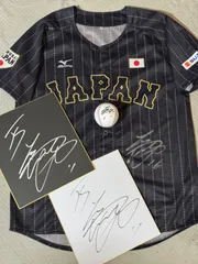 大谷翔平 サインユニフォーム、サインボール、サイン色紙セット！