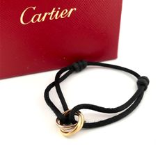 【鑑定済み】正規品 カルティエ Cartier トリニティ コードブレス 750YG WG PG 3カラー CRB6016700  K18
