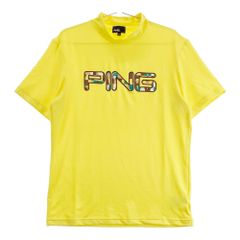 サイズ：6 JACK BUNNY ジャックバニー  ハイネック 半袖Tシャツ  ピンク系 [240101496349] ゴルフウェア メンズ ストスト サイズ：6 JACK BUNNY ジャックバニー ハイネック 半袖Tシャツ
