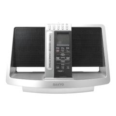 SANYO ICレコーダー ポータブルラジオレコーダー ICR-RS110MF(S)