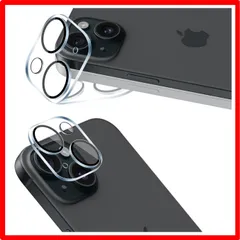 【セール中】 ?For アイフォン15/アイフォン15プラス 用 iPhone15 / iPhone15 Plus カメラレンズ 保護 カバー 2枚 【2枚セッ