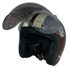 新品！ ZK-300 スモールジェット 内装着脱式 【ブラウン/アイボリー】+スモークミラーバブル（劣化防止UVカット＆ハードコート加工済）+フリップアップ SG公認 PSC認可 全排気量対応 盗難防止金属ホルダー ※フリーサイズ(57～60㎝)