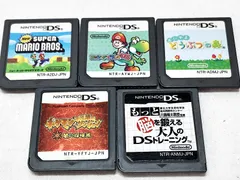 ニンテンドーDS　ソフトのみ 5点セット　スーパーマリオ/ヨッシーアイランド/おいでよどうぶつの森/ポケモン不思議のダンジョン　など★S