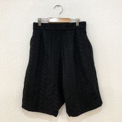 【美品】【新品タグ付き】 アンティカパターントルソ antiqua patterntorso ★穿くだけでお洒落感高まるハーフパンツ★ サルエルハーフパンツ 【F】 フリーサイズ ブラック 黒 【計算されつくしたシルエットでモードにもカジュアルにも】