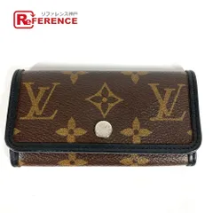 LOUIS VUITTON ルイヴィトン キーケース ミュルティクレ6 M60165 モノグラムマカサーキャンバス ブラウン