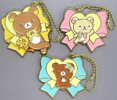 【中古】キーホルダー 全3種セット メタルチャーム 「一番くじ リラックマ～20Years of Nostalgic Dreams～」 D賞
