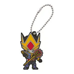 【中古】キーホルダー 仮面ライダーグレイブ 「仮面ライダー剣(ブレイド) カプセルラバーマスコット」
