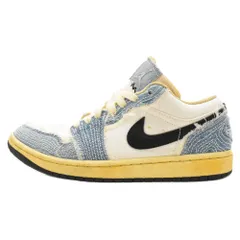 NIKE (ナイキ) AIR JORDAN 1 LOW SE World Make Japan エアジョーダン1 ワールド メイク ジャパン ローカットスニーカー FN7670-493 ホワイト/ブルー US7.5/25.5cm