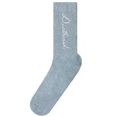 DEATHWISH デスウィッシュ SCRIPT SOCKS (LIGHT BLUE) ソックス 靴下【スケートボード/スケボー/SKATEBOARD】のサムネイル