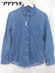 ◇ HARE ハレ 長袖 シャツ サイズM ブルー メンズ 【中古】 【1002802406119】