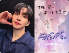 【中古】コレクションカード(男性) THE BOYZ/サンヨン(SANGYEON)/裏面印刷サイン・メッセージ入り/オフィシャルファンクラブ「THE B JAPAN」会員継続特典4th Anniversary kit オリジナルトレカ