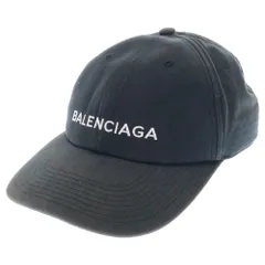 BALENCIAGA　バレンシアガ　452245 352B4　帽子/キャップ BALENCIAGA バレンシアガ フロントロゴ ベースボール キャップ