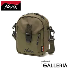 ナンガ ショルダーバッグ メンズ レディース NANGA 斜めがけ ショルダーポーチ 軽量 軽い アウトドア 小さめ かっこいい ブランド ミニショルダー コンパクト フェス 1L ECOPAK UR SHOULDER POUCH N2502-3N302Zのサムネイル