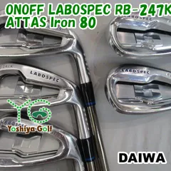 アイアンセット ダイワ ONOFF LABOSPEC RB-247K/ATTAS Iron 80/R/0