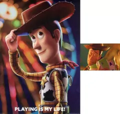 【中古】グッズセット ウッディ(上半身) メモリアルポスター＆ポストカードセット 「一番くじ トイ・ストーリー 30 YEARS ＆ BEYOND」 I賞