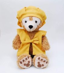 ダッフィー 米寿祝い ちゃんちゃんこ 頭巾 2点セット ハンドメイド ※コスチュームのみ　黄色