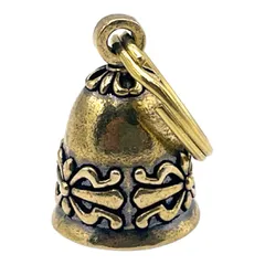 ガーディアンベル バイク お守り 魔除け 厄除け 交通安全 鈴 鐘 真鍮 リング 付き タイプB シングル