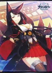 【中古】タペストリー 赤城 描き下ろしB2タペストリー 「PS4ソフト アズールレーン クロスウェーブ」 WonderGOO特典