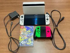 【有機EL＋ソフト付】Nintendo Switch 有機ELモデル ホワイト 本体 ＋ スプラトゥーン3