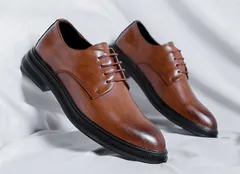 《未使用・新品》着回しやすく快適なカジュアルレザーシューズ 春秋の新作 通勤・ビジネス用 プロフェッショナルシューズ 24CM-27CM(K)