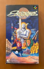 ENIX アクトレイザー 美品 箱説ハガキ付き スーパーファミコン