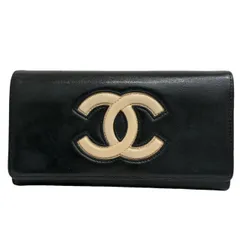 CHANEL - CHANEL(シャネル) 長財布 マトラッセ 黒 ココマーク