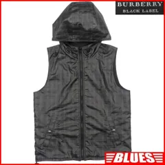 バーバリーブラックレーベル ベスト ジレ M リバーシブル メンズ AA1499