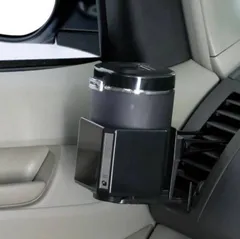 【アウトレット】NAPOLEX ナポレックス 灰皿 車 カーアクセサリー ドリンクホルダー LED アイコス 電子タバコ FIZZ-882のサムネイル