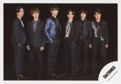 【中古】生写真(ジャニーズ) SixTONES/集合(6人)/横型・全身/「慣声の法則」グッズオフショット/公式生写真