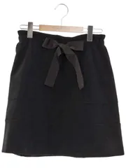 フォクシーニューヨーク 28133 スカート 40 ブラック 中綿入り ITOPZDLSYMXY