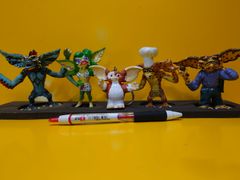 【訳あり】どっきり グレムリン マスコット人形5体セット