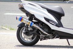スカイウェイブ250 cj43a マフラー ヨシムラ チタン - メルカリ