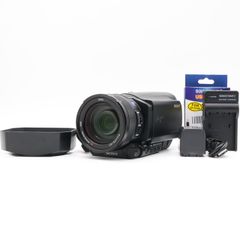 ＜良品＞ソニー SONY FDR-AX100 Handycam｜高画質4Kビデオカメラ｜ズーム・録画・AF良好｜レンズ内クリア｜使用感少なめの美品