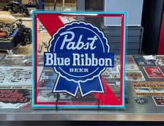 Pabst Blue Ribbon パブストブルーリボン ミラー 鏡 ビンテージ - メルカリ