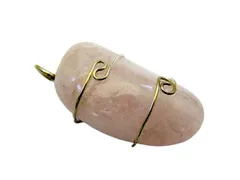 高級品 モルガナイト シルバーワイヤペンダントトップ NO.１ 送料無料 恋愛運 天然石 パワーストーン / インペリアルオーラ おしゃれ かわいい オシャレ 可愛い プレゼント ギフト 贈り物