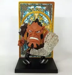 【中古】トレーディングフィギュア ジョズ 「一番くじ ワンピース ～Change of Generation～」 G賞 白ひげ海賊団カードスタンドフィギュア 