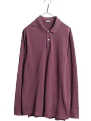 【お得なクーポン配布中!】 ブルックスブラザーズ 鹿の子 長袖 ポロシャツ メンズ XL 古着 長袖シャツ スーピマ コットン 大きいサイズ ワンポイント ボックス タイプ