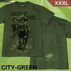GENJU XXXLサイズ 競馬 凱旋門賞 天皇賞 皐月賞 G1 メンズ ターフ クラシック Tシャツ 半袖 Legacy of victory 