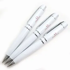 オメガ OMEGA ボールペン 2本セット ノベルティ 非売品 白 箱付