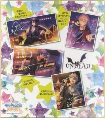 【中古】紙製品(キャラクター) [単品] UNDEAD 色紙 「あんさんぶるスターズ! 公式ビジュアルファンブック エビテンDXパック」 同梱特典