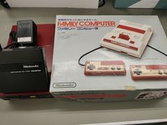 【ジャンク本体】ファミリーコンピュータ本体＋ディスクシステム本体 セット品②  動作未確認【50-55】