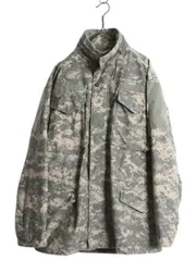 【お得なクーポン配布中!】 米軍実物 US ARMY M-65 フィールド ジャケット SMALL REGULAR 08年製 ACU ユニバーサル カモ デジタル UCP 迷彩 軍物 ミリタリー アーミー