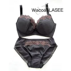 【値下げ】★新品未使用　ワコール ラゼ（LASEE）F75 ブラショーツセット ワコール ラゼ LASEE BFA425 着やせすっきりブラ C75❣️WI