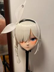 ☆即納 全頭マスク カツラ付き ロック付き NO.501ドール ヘッド  