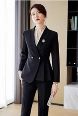 セレモニースーツ 入学式 スーツ ママ 母 30代 40代  ビジネススーツ フォーマル 入学式 ママスーツ 卒業式 スーツ 母 セレモニースーツ パンツスーツ セットアップ 七五三 お宮参り ビジネススーツ hanyi01