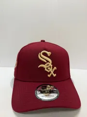 Newera シカゴホワイトソックス オールスターゲーム2003 9forty A-FRAME スナップバックキャップ ワインレッドカラー